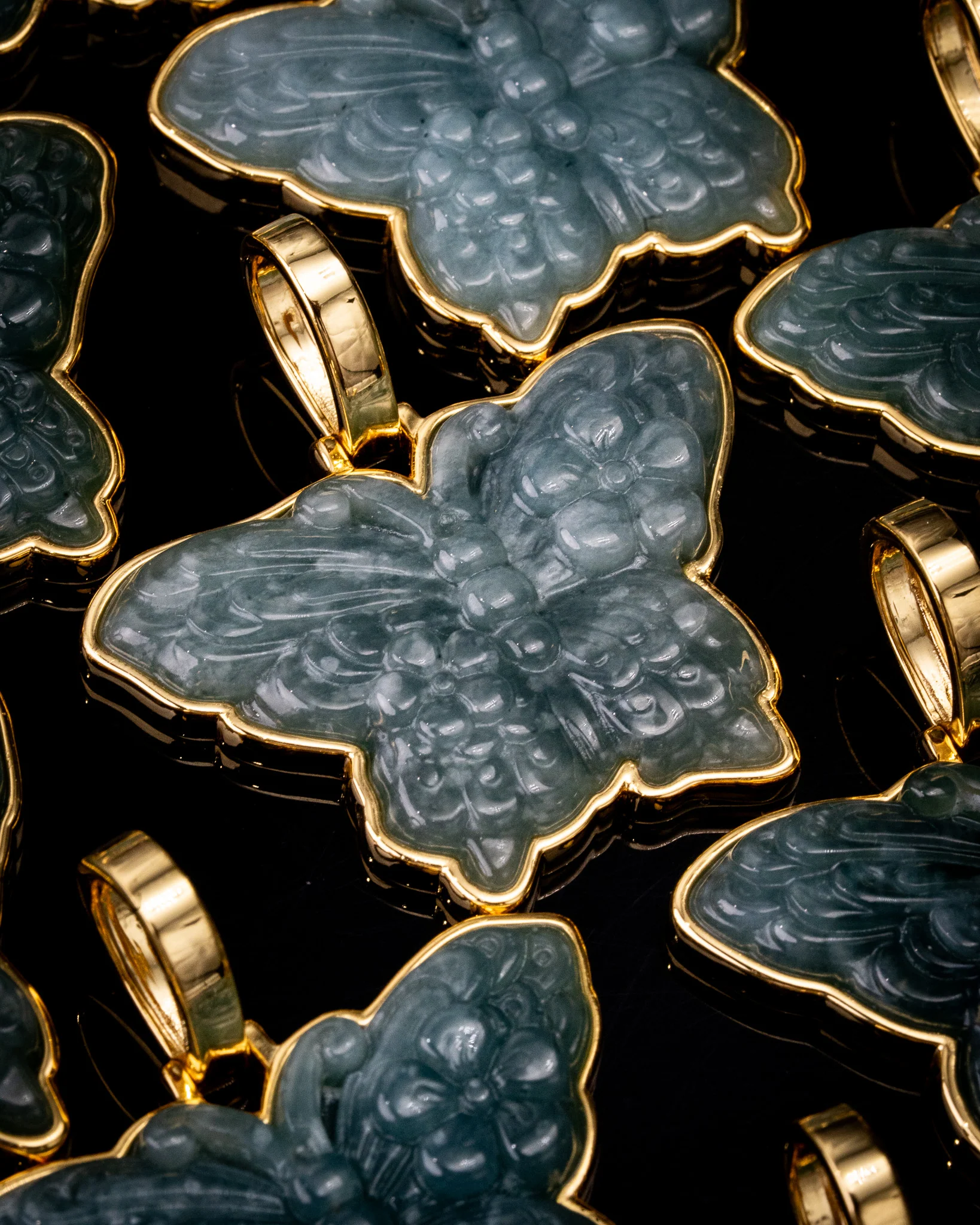 Gold Wrapped Pendants